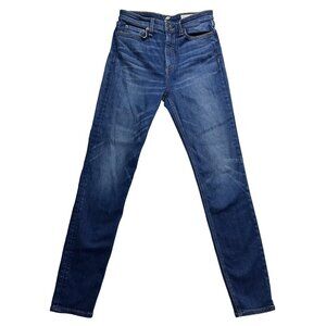 Rag & Bone Nina High Rise Skinny Jeans Size 27 Medium Wash Irving Stretch